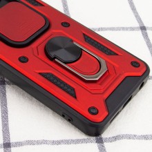 Ударопрочный чехол Camshield Serge Ring для Xiaomi Redmi Note 9 / Redmi 10X – Красный