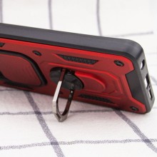 Ударопрочный чехол Camshield Serge Ring для Xiaomi Redmi Note 9 / Redmi 10X – Красный