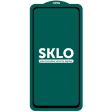 Захисне скло SKLO 5D (тех.пак) для Xiaomi Redmi Note 9 / Redmi 10X /Note 9T/Note 9 5G – Чорний