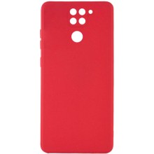 Силиконовый чехол Candy Full Camera для Xiaomi Redmi Note 9 / Redmi 10X – Красный