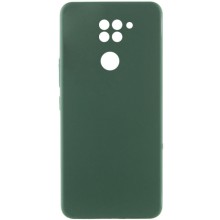 Чехол Silicone Cover Lakshmi Full Camera (AAA) для Xiaomi Redmi Note 9 / Redmi 10X – Зеленый