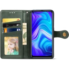 Кожаный чехол книжка GETMAN Gallant (PU) для Xiaomi Redmi Note 9 / Redmi 10X – undefined