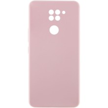 Чехол Silicone Cover Lakshmi Full Camera (AAA) для Xiaomi Redmi Note 9 / Redmi 10X – Розовый