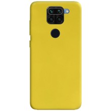 Силиконовый чехол Candy для Xiaomi Redmi Note 9 / Redmi 10X (Желтый)