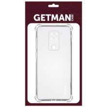 TPU чехол GETMAN Ease logo усиленные углы для Xiaomi Redmi Note 9 / Redmi 10X – Без атрибута