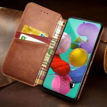 Кожаный чехол книжка GETMAN Cubic (PU) для Xiaomi Redmi Note 9 / Redmi 10X – undefined