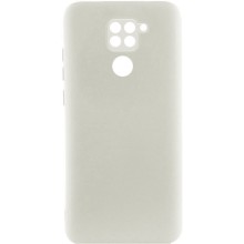 Чехол Silicone Cover Lakshmi Full Camera (A) для Xiaomi Redmi Note 9 / Redmi 10X – Песочный