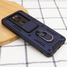 Ударопрочный чехол Camshield Serge Ring для Xiaomi Redmi Note 9 / Redmi 10X – Синий