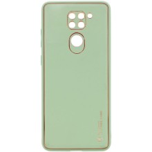 Шкіряний чохол Xshield для Xiaomi Redmi Note 9 / Redmi 10X – Зелений