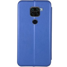 Кожаный чехол (книжка) Classy для Xiaomi Redmi Note 9 / Redmi 10X – Синий