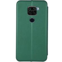 Шкіряний чохол-книжка Classy для Xiaomi Redmi Note 9 / Redmi 10X – Зелений