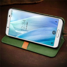 Шкіряний чохол-книжка GETMAN Cubic (PU) для Xiaomi Redmi Note 9 / Redmi 10X – Зелений