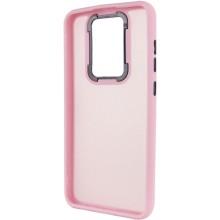 Чохол TPU+PC Lyon Frosted для Xiaomi Redmi Note 9 / Redmi 10X – Рожевий