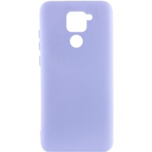 Чохол Silicone Cover Lakshmi (AA) для Xiaomi Redmi Note 9 / Redmi 10X – Бузковий