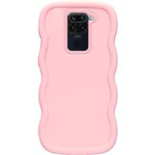 Чехол TPU Ripple для Xiaomi Redmi Note 9 / Redmi 10X – Розовый