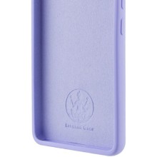 Чохол Silicone Cover Lakshmi Full Camera (AAA) для Xiaomi Redmi Note 9 / Redmi 10X – Бузковий