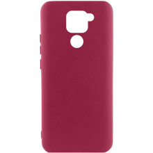 Чехол Silicone Cover Lakshmi (AA) для Xiaomi Redmi Note 9 / Redmi 10X (Бордовый)