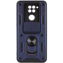 Чехол Ummi Camshield Serge Ring для Xiaomi Redmi Note 9 / Redmi 10X – Синий