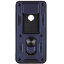 Чехол Ummi Camshield Serge Ring для Xiaomi Redmi Note 9 / Redmi 10X – Синий