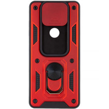Чехол Ummi Camshield Serge Ring для Xiaomi Redmi Note 9 / Redmi 10X – Красный