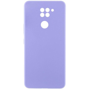 Чохол Silicone Cover Lakshmi Full Camera (AAA) для Xiaomi Redmi Note 9 / Redmi 10X (Бузковий)