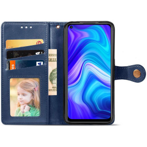Шкіряний чохол-книжка GETMAN Gallant (PU) для Xiaomi Redmi Note 9 / Redmi 10X