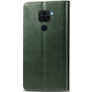 Шкіряний чохол-книжка GETMAN Gallant (PU) для Xiaomi Redmi Note 9 / Redmi 10X