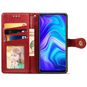 Шкіряний чохол-книжка GETMAN Gallant (PU) для Xiaomi Redmi Note 9 / Redmi 10X