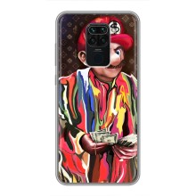 Брендновые Чехлы для Xiaomi Redmi Note 9 - (PREMIUMPrint) (Mario LV)