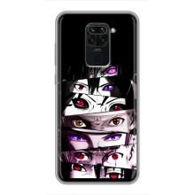 Чехлы Персонажи Аниме Наруто для Xiaomi Redmi Note 9 (AlphaPrint) – Глаза Anime