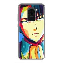 Чехлы Персонажи Аниме Наруто для Xiaomi Redmi Note 9 (AlphaPrint) – Леви Аккерман