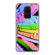 Чехлы (ART) Цветы на Xiaomi Redmi Note 9 (VPrint) (Семицветик)