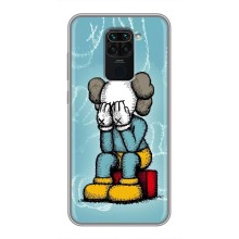 Чехлы для Xiaomi Redmi Note 9 - Bearbrick Louis Vuitton (PREMIUMPrint) (Плач Bearbrick)