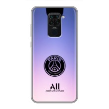 Чохли PSG для Xiaomi Redmi Note 9 (AlphaPrint) (лого PSG)