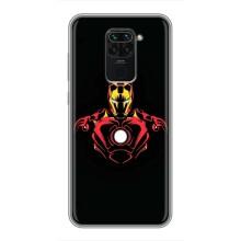 Чехлы с героями Марвел Xiaomi Redmi Note 9 (VPrint)