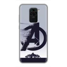 Чехлы с героями Марвел Xiaomi Redmi Note 9 (VPrint)