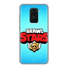 Чехлы Brawl Stars для Xiaomi Redmi Note 9 (AlphaPrint)