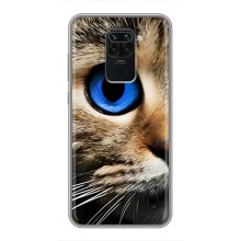 Чехлы с Котиками для Xiaomi Redmi Note 9 (VPrint) (Глаз кота)