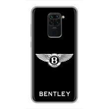 Чехлы с тематикой "Крутые машины" на Xiaomi Redmi Note 9 (Logo Bentley)