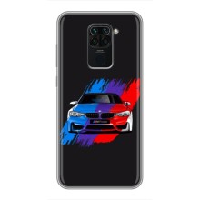 Чехол BMW для Сяоми Редми Ноут 9 – Цветная БМВ