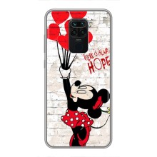 Чехол Disney Mouse Xiaomi Redmi Note 9 (PREMIUMPrint) (Heart Minni)