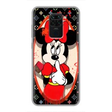 Чехол Disney Mouse Xiaomi Redmi Note 9 (PREMIUMPrint) (Минни Маус ЛВ)