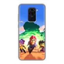Чехол для Xiaomi Redmi Note 9 Бравл Старс (VPrint)