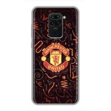 Чохол Манчестер Юнайтед для Сяомі Редмі Нот 9 (AlphaPrint) – емблема МЮ