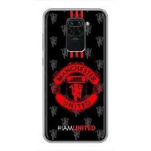 Чохол Манчестер Юнайтед для Сяомі Редмі Нот 9 (AlphaPrint) – лого МЮ