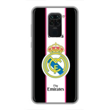 Чехол для Xiaomi Redmi Note 9 с принтом (Лого Real Madrid)