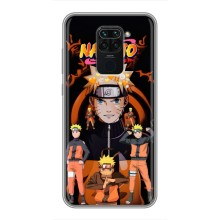 Чохли з принтом НАРУТО на Xiaomi Redmi Note 9 (Naruto герой)