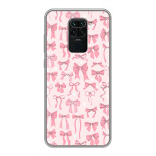Чохол банти для Xiaomi Redmi Note 9 – Фон бантики