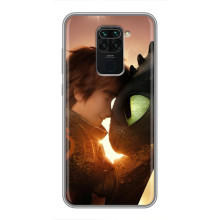 Чехол дракон Беззубик для Xiaomi Redmi Note 9 – Беззубик и Иккинг