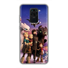 Чехол дракон Беззубик для Xiaomi Redmi Note 9 – Герои дракона